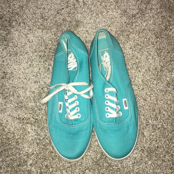 Vans Shoes - Blue vans in great condition!!